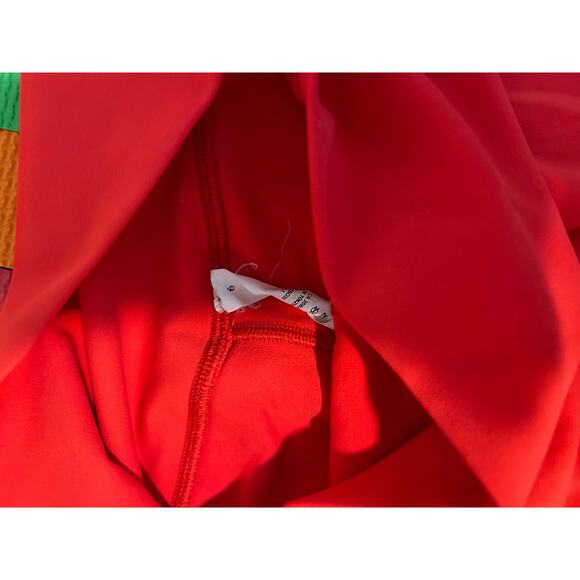 Lululemon Athletica Align™ High-Rise Short 8" Deep Red Biker Fitted EUC 6 - Picture 6 of 6